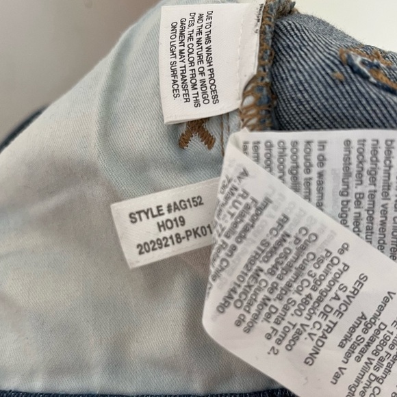 Madewell Tall Roadtripper Jeans Women’s Size 25T High Rise Bosner Wash Stretch - Picture 13 of 14